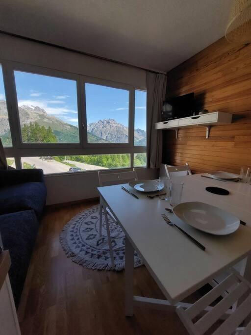 Joli Studio 4 Couchages Aux Pieds Des Pistes Puy-Saint-Vincent Exteriör bild