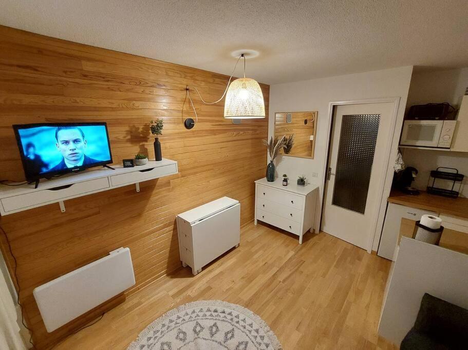 Joli Studio 4 Couchages Aux Pieds Des Pistes Puy-Saint-Vincent Exteriör bild